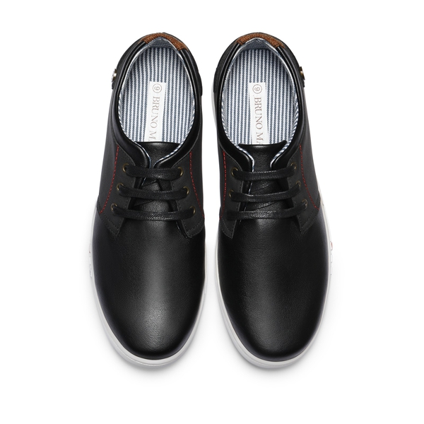 Men's Modern Casual Fashion Sneakers - BLACK - 4